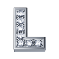 Charm Elements Woman in White Gold Diamante DCHF3319L.001